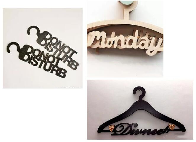 激光切割衣架，收納也要美美的