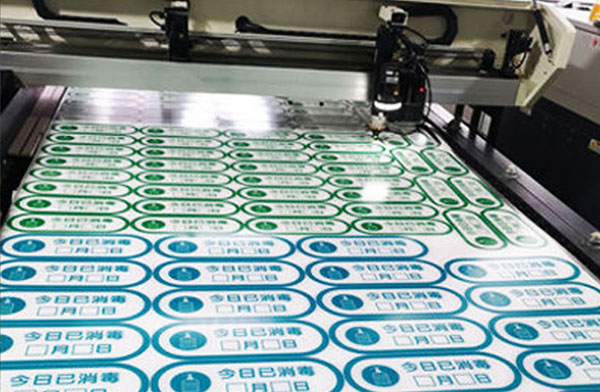 激光切割亞克力防疫標牌，防疫工作新助力