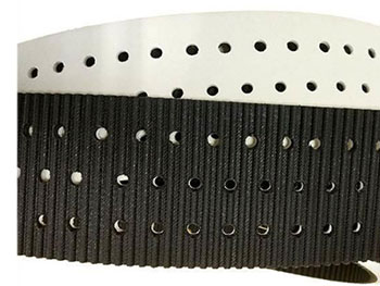 傳送帶用什么打孔？