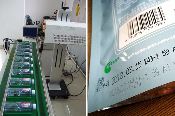 流水線飛行激光打標(biāo)機