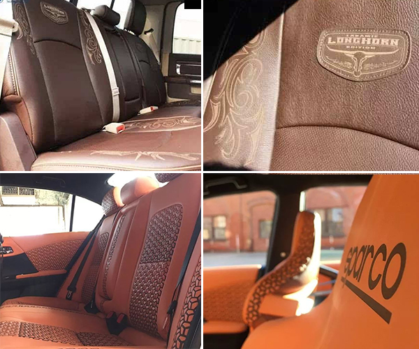 汽車坐墊激光打標(biāo),愛(ài)車升級(jí)秒秒鐘！