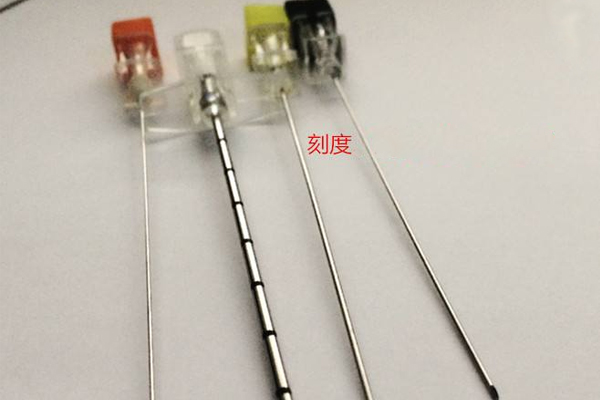 金屬管穿刺針刻度激光旋轉(zhuǎn)打標(biāo)工藝