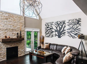 激光切割金屬墻飾，開啟墻面新“飾”界