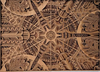 激光切割藝術(shù)木雕，展現(xiàn)絕美的藝術(shù)盛宴