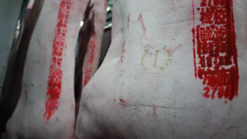 豬肉防偽標(biāo)志，激光打標(biāo)機(jī)最新的應(yīng)用