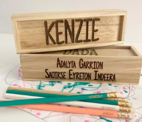 激光雕刻創(chuàng)意文具，升級開學(xué)裝備