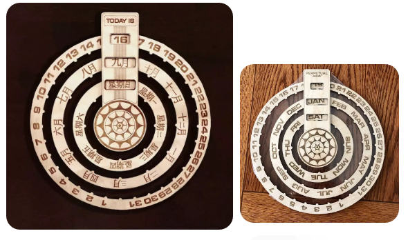 時(shí)間都去哪了？激光雕刻日歷助您記錄精彩生活