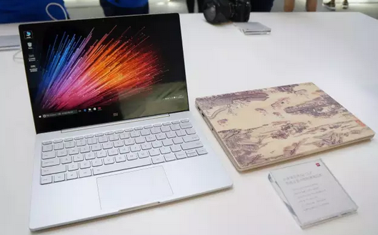 激光打標(biāo)在小米筆記本Air上面玩嗨了！