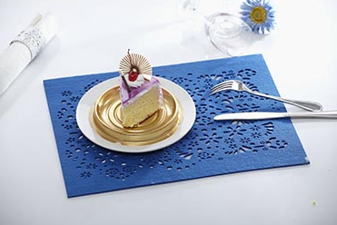 激光雕刻毛氈杯墊，日常家居好幫手