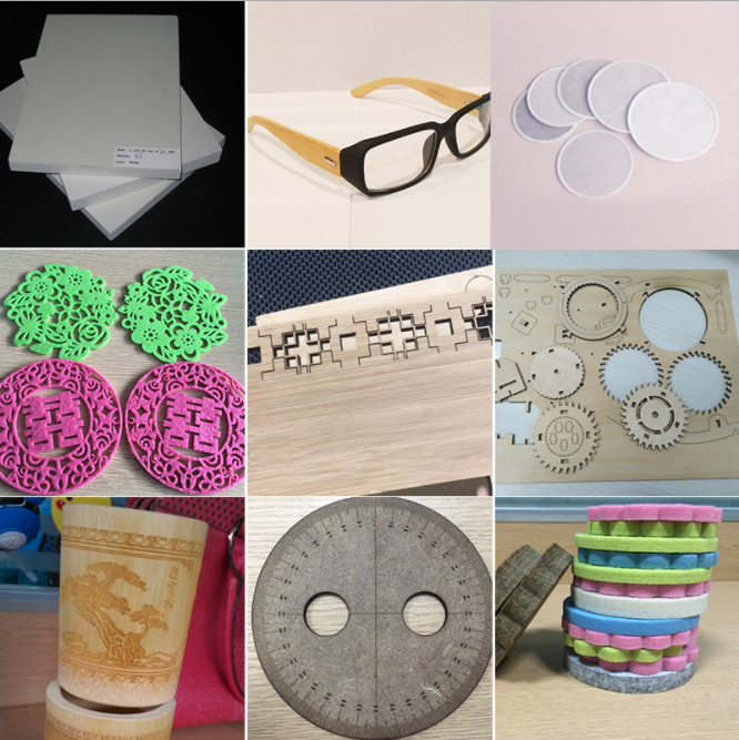 白卡紙(密度板)激光切割機