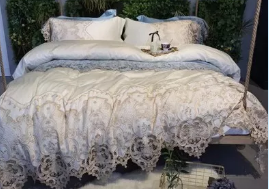 當(dāng)家紡床品遇上激光工藝，美醉人心只在一瞬間