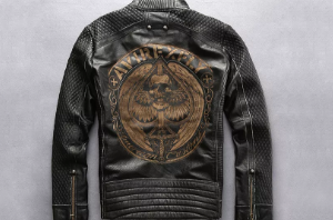 激光打標(biāo)皮夾克，帥氣與保暖共存