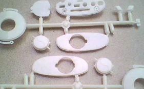 激光切割水口，精度高，效率快