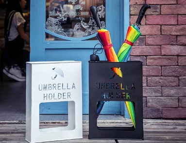 激光切割雨傘架，雨傘收納神器