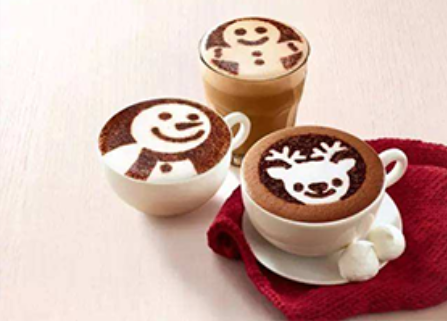 激光切割印花模板-咖啡拉花工藝的新革命！