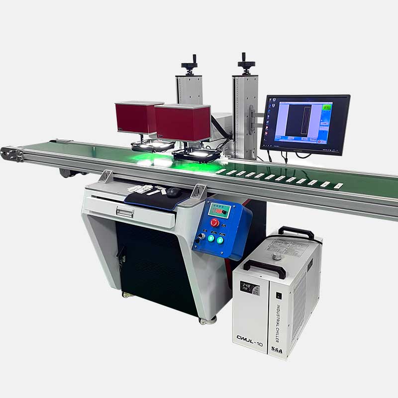 CCD視覺識別自動定位激光打標(biāo)機
